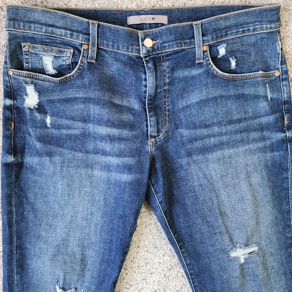 Joe's Jeans Brixton Jeans Mens 36 Distressed Straight Narrow Denim NWOT